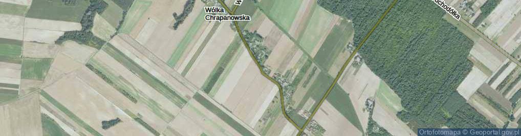 Zdjęcie satelitarne Wólka Chrapanowska ul.